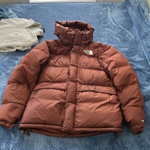 North face puffer 550 brown jacket small